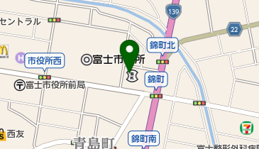 静銀ティーエム証券株式会社富士支店の地図画像