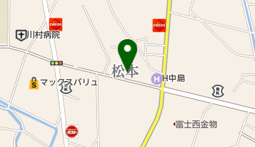 エステティッククイーンマドンナ富士店の地図画像