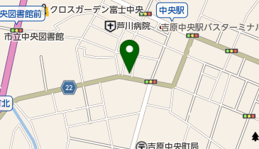 クロロフイル美顔教室富士美顔センターの地図画像