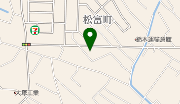 美容室くるみの地図画像