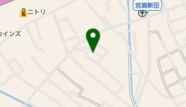 モチダ美容室の地図画像