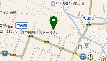 長峰理容所の地図画像