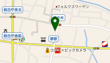 ヘアーサロン大石の地図画像