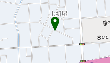 上新屋公会堂の地図画像