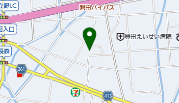 つぼい工業株式会社磐田営業所の地図画像
