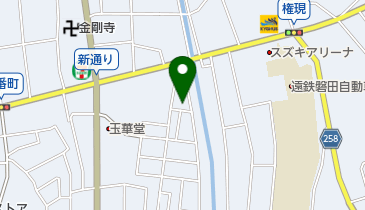 インマヌエル磐田キリスト教会の地図画像