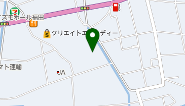 天理教 福田町分教会の地図画像