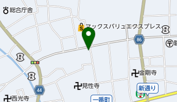 きぬ屋化粧品店の地図画像