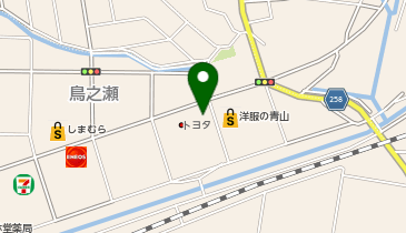 ホットスタッフの地図画像