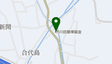 市川自動車鈑金の地図画像