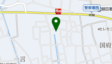 本性寺の地図画像