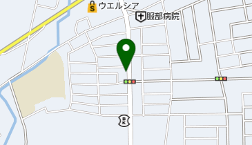 スナックあゆの地図画像