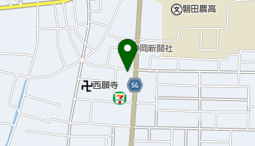 かもや食料品店の地図画像