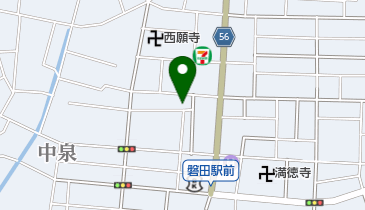 八百富商店の地図画像