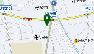 加茂川はり整骨院の地図画像