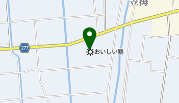 米久おいしい鶏株式会社の地図画像