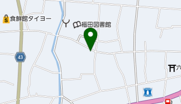 あけぼの美容院の地図画像