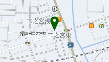 富国生命保険相互会社磐田営業所の地図画像