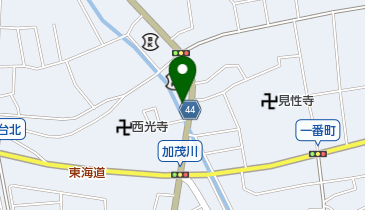 中村眼鏡時計店の地図画像