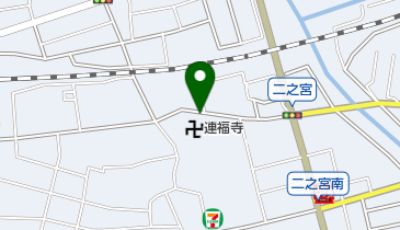大井屋洋裁店の地図画像