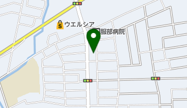 ヘアーサロンにはしの地図画像