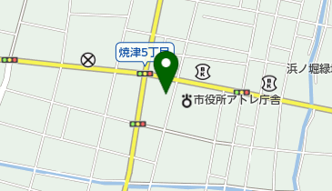 岡村家具店の地図画像