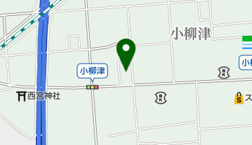 小柳津公会堂の地図画像