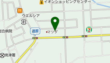 大石機械株式会社焼津支店の地図画像