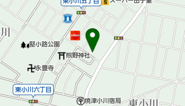 ソーマ化粧品焼津南営業所の地図画像