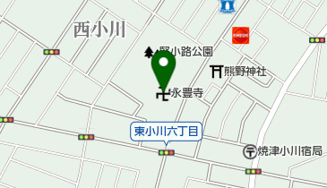 永豊寺の地図画像