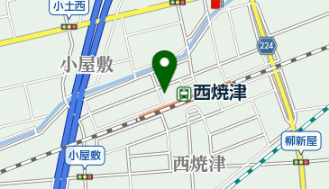 西焼津北口駐輪場の地図画像