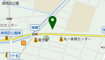 焼津つり堀センターの地図画像