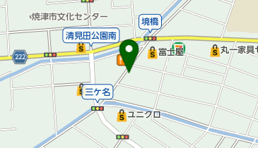 服部神具店の地図画像