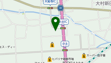 OAナガシマ志太店の地図画像