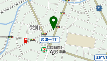 焼津グリーンホテルの地図画像