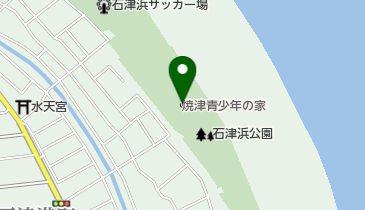 静岡県立焼津青少年の家の地図画像