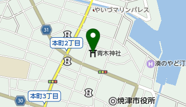 焼津市役所 新屋コミュニティ防災センターの地図画像