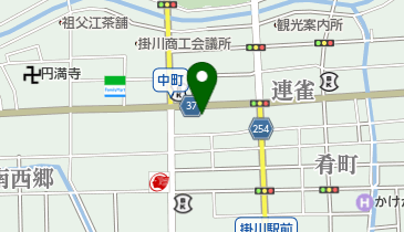 竹下家具店の地図画像