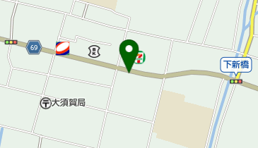 しみづ菓子司の地図画像