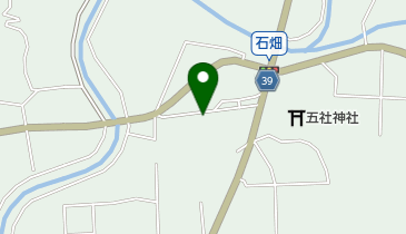 石畑公民館の地図画像