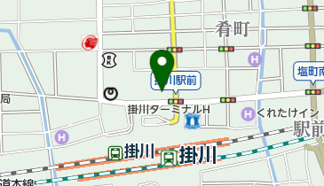 イーオン掛川校の地図画像