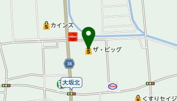 シューズショップごとう店の地図画像