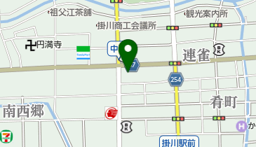 天真堂の地図画像
