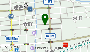 泉屋酒店の地図画像