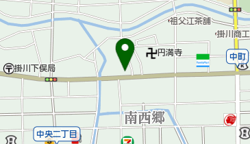 大村自転車店の地図画像