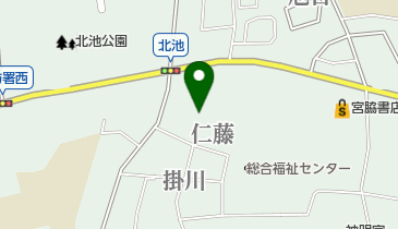 正願寺の地図画像