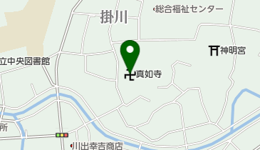 真如寺の地図画像