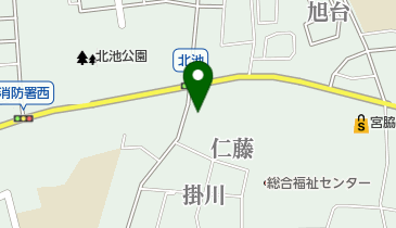神宮寺の地図画像