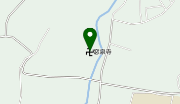 窓泉寺の地図画像