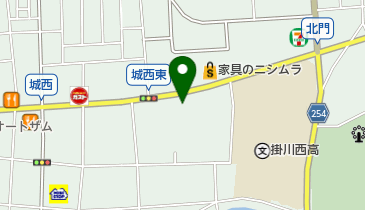 掛川小売酒販組合の地図画像